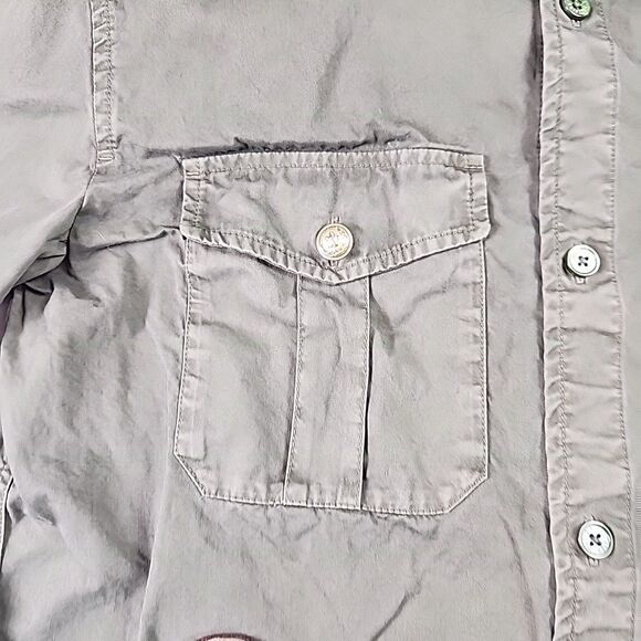 Zadig & Voltaire Taskal Combat Shirt Jacket Womens XS by Humberto Cruz Military - Picture 4 of 10